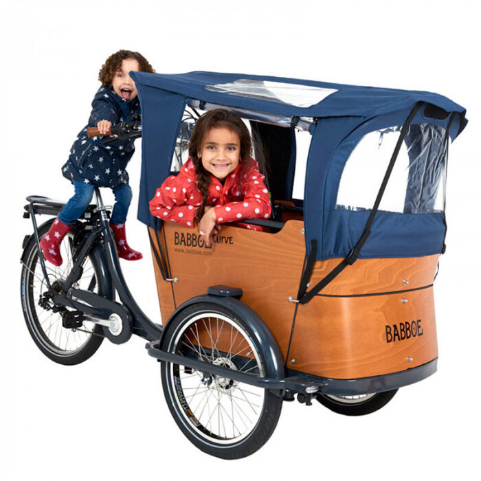 Vélo cargo électrique Babboe Curve-E-4