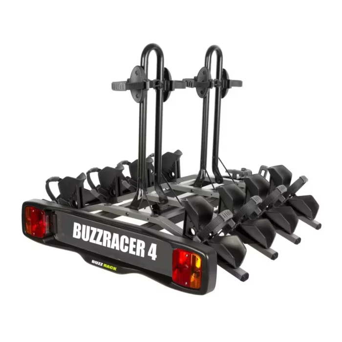 Buzzracer 4 Porte-vélo sur attelage- plateforme 4 vélos-1
