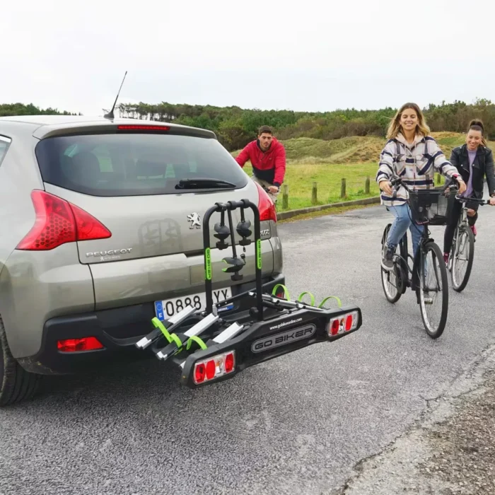 Porte-vélos GO BIKER RANGER - 3 vélos - pliable - 15 kg rail - antivol-3
