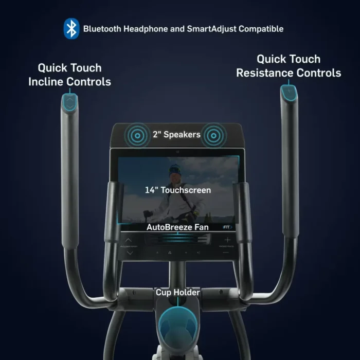 Vélo elliptique AirGlide 14i-État Excellent-2