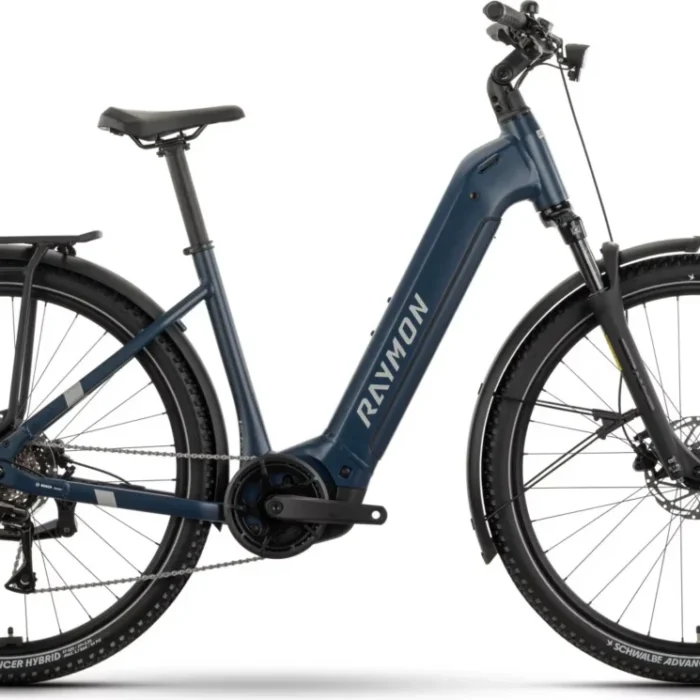 VTC Électrique Raymon Tahona Pure Wave Shimano Acera 8V 600Wh 29'' Bleu 2026